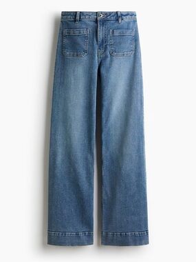 H&M Wide High Jeans size 4